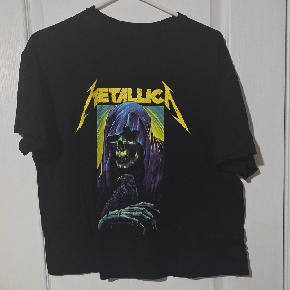 Black Metallica Graphic T-Shirt
